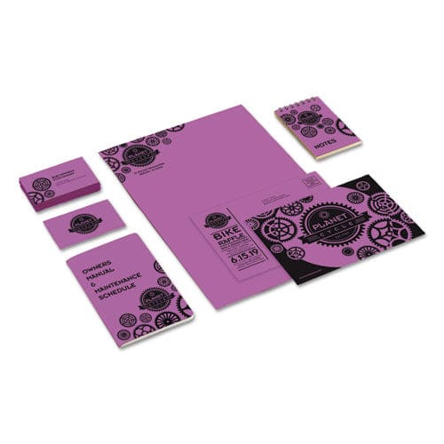Astrobrights Color Cardstock 65 Lb Cover Weight 8.5 X 11 Planetary Purple 250/pack - School Supplies - Astrobrights®