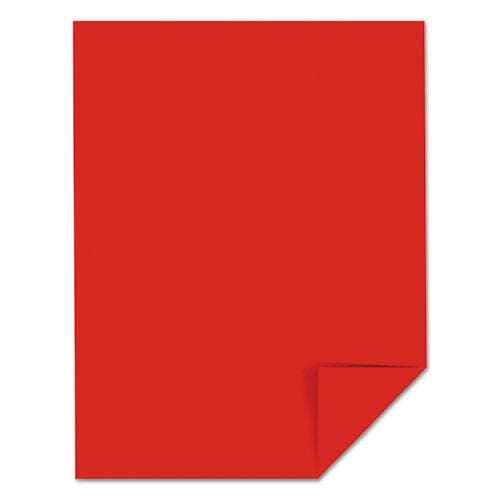 Astrobrights Color Cardstock 65 Lb Cover Weight 8.5 X 11 Re-entry Red 250/pack - School Supplies - Astrobrights®