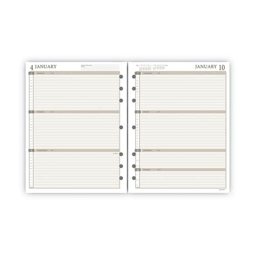 At-A-Glance 2-page-per-week Planner Refills 8.5 X 5.5 White Sheets 12-month (jan To Dec): 2023 - School Supplies - AT-A-GLANCE®
