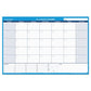 AT-A-GLANCE 30/60-day Undated Horizontal Erasable Wall Planner 48 X 32 White/blue Sheets Undated - School Supplies - AT-A-GLANCE®