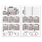 AT-A-GLANCE Burkhart’s Day Counter Desk Calendar Refill 4.5 X 7.38 White Sheets 2023 - Office - AT-A-GLANCE®