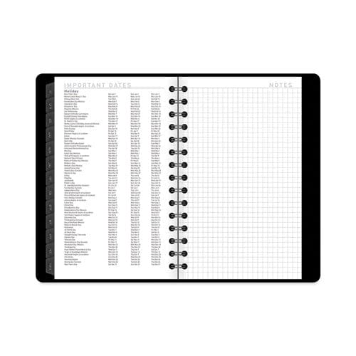 AT-A-GLANCE Contemporary Academic Planner 8 X 4.88 Black Cover 12-month (july To June): 2022 To 2023 - School Supplies - AT-A-GLANCE®