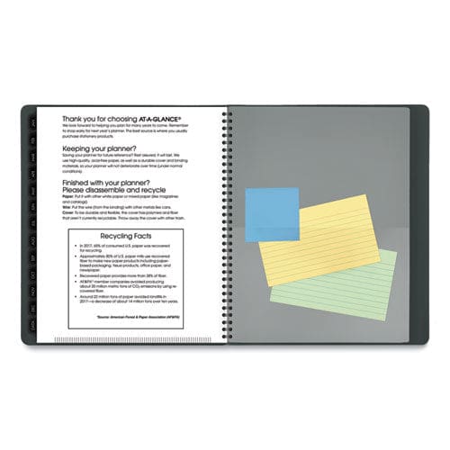 AT-A-GLANCE Contemporary Monthly Planner 11 X 9 Forest Green Cover 12-month (jan To Dec): 2023 - School Supplies - AT-A-GLANCE®