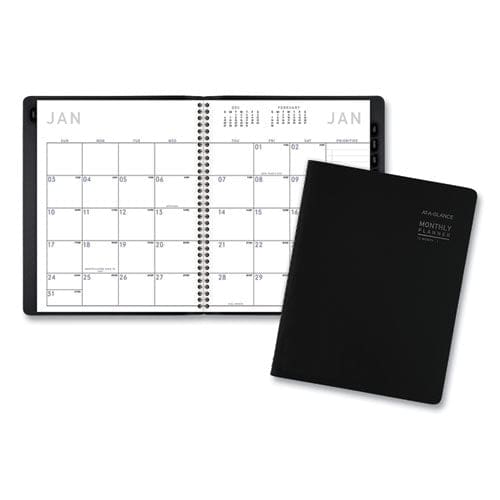 AT-A-GLANCE Contemporary Monthly Planner 8.75 X 7 Black Cover 12-month (jan To Dec): 2023 - School Supplies - AT-A-GLANCE®
