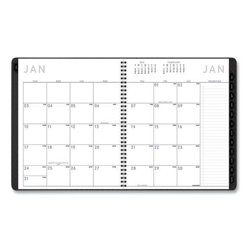 AT-A-GLANCE Contemporary Monthly Planner Premium Paper 11 X 9 Graphite Cover 12-month (jan To Dec): 2023 - School Supplies - AT-A-GLANCE®