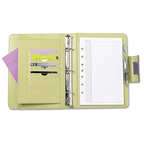 AT-A-GLANCE Day Runner Terramo Refillable Planner 8.5 X 5.5 Eggplant Cover 12-month (jan To Dec): Undated - School Supplies - AT-A-GLANCE®