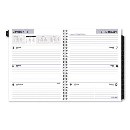 AT-A-GLANCE Dayminder Executive Weekly/monthly Refill 8.75 X 7 White Sheets 12-month (jan To Dec): 2023 - School Supplies - AT-A-GLANCE®