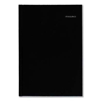 AT-A-GLANCE Dayminder Hard-cover Monthly Planner Ruled Blocks 11.78 X 5 Black Cover 14-month (dec To Jan): 2022 To 2024 - School Supplies -