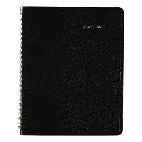AT-A-GLANCE Dayminder Open-schedule Weekly Appointment Book 8.75 X 7 Black Cover 12-month (jan To Dec): 2023 - School Supplies -