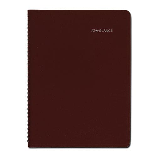 AT-A-GLANCE Dayminder Weekly Appointment Book Vertical-column Format 11 X 8 Burgundy Cover 12-month (jan To Dec): 2023 - School Supplies -