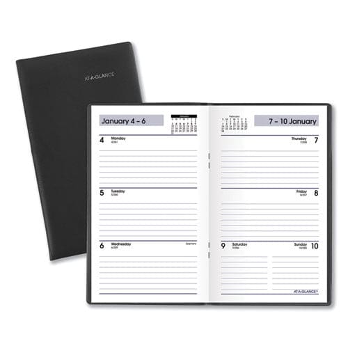 AT-A-GLANCE Dayminder Weekly Pocket Planner 6 X 3.5 Black Cover 12-month (jan To Dec): 2023 - School Supplies - AT-A-GLANCE®