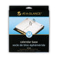 AT-A-GLANCE Desk Calendar Base For Loose-leaf Refill 3.5 X 6 Black - School Supplies - AT-A-GLANCE®