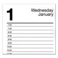 At-A-Glance Desk Calendar Recycled Refill 3.5 X 6 White Sheets 2023 - Office - AT-A-GLANCE®