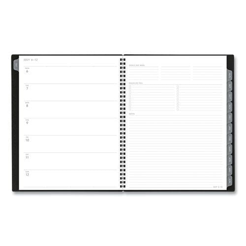 AT-A-GLANCE Elevation Academic Weekly/monthly Planner 11 X 8.5 Black Cover 12-month (july To June): 2022 To 2023 - School Supplies -