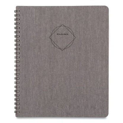 AT-A-GLANCE Elevation Linen Weekly/monthly Planner 8.75 X 7 Charcoal Cover 12-month (jan To Dec): 2023 - School Supplies - AT-A-GLANCE®