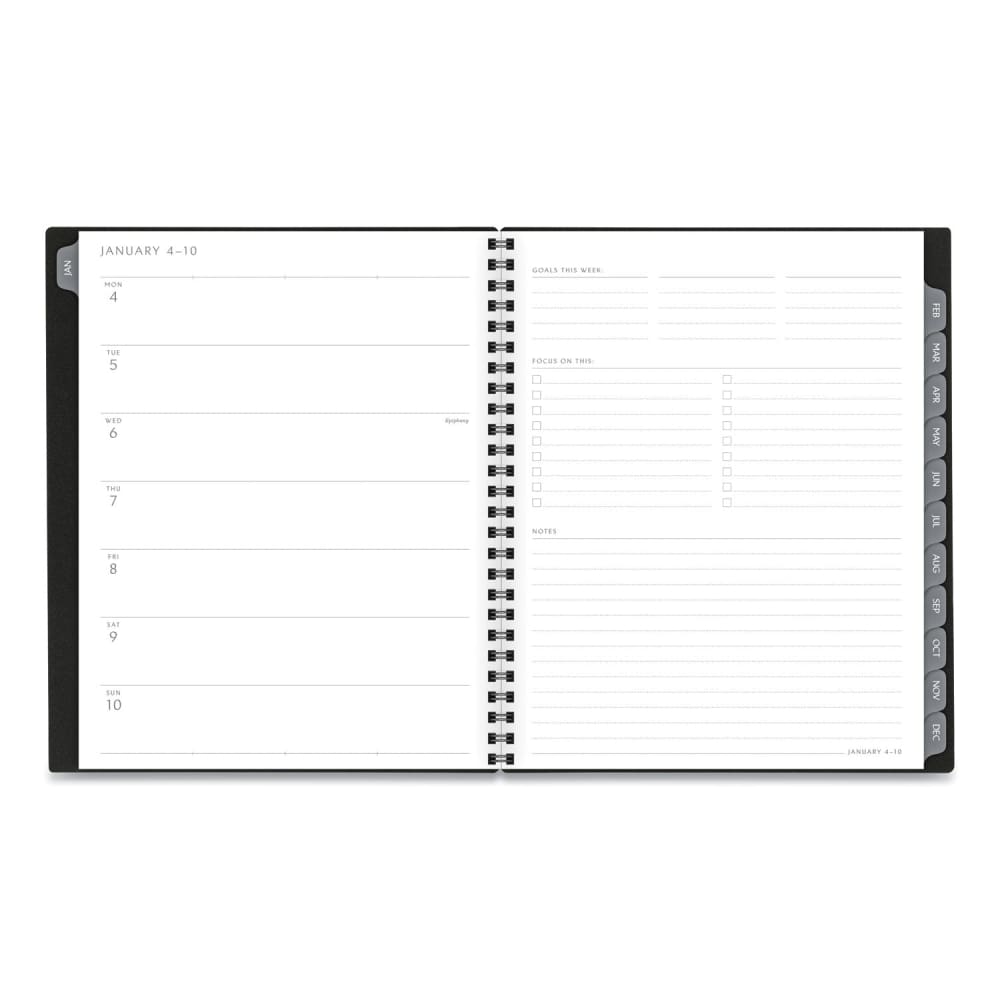 At-A-Glance Elevation Poly Weekly/monthly Planner 8.75 X 7 Black Cover 12-month (jan To Dec): 2023 - School Supplies - AT-A-GLANCE®