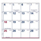 AT-A-GLANCE Erasable Vertical/horizontal Wall Planner 32 X 48 White/blue/red Sheets 12-month (jan To Dec): 2023 - School Supplies -