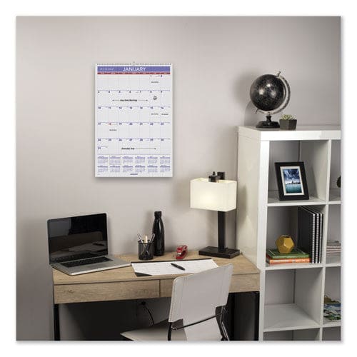 AT-A-GLANCE Erasable Wall Calendar 15.5 X 22.75 White Sheets 12-month (jan To Dec): 2023 - School Supplies - AT-A-GLANCE®