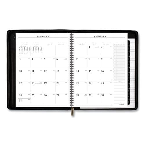 AT-A-GLANCE Executive Weekly Vertical-column Appointment Book Telephone/address Section 11 X 8.25 Black 12-month (jan-dec): 2023 - School