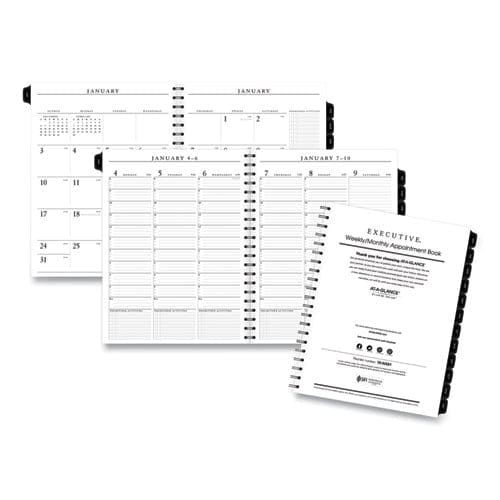 AT-A-GLANCE Executive Weekly/monthly Planner Refill With 15-minute Appointments 11 X 8.25 White Sheets 12-month (jan To Dec): 2023 - School