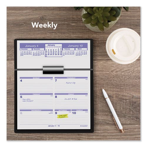 AT-A-GLANCE Flip-a-week Desk Calendar Refill 7 X 6 White Sheets 2023 - Office - AT-A-GLANCE®