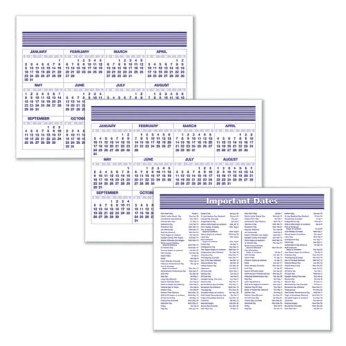 AT-A-GLANCE Flip-a-week Desk Calendar Refill 7 X 6 White Sheets 2023 - Office - AT-A-GLANCE®