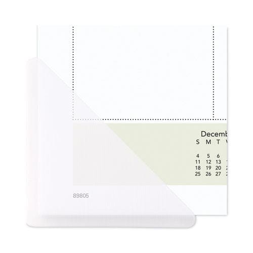 AT-A-GLANCE Floral Panoramic Desk Pad Floral Photography 22 X 17 White/multicolor Sheets Clear Corners 12-month (jan-dec): 2023 - School