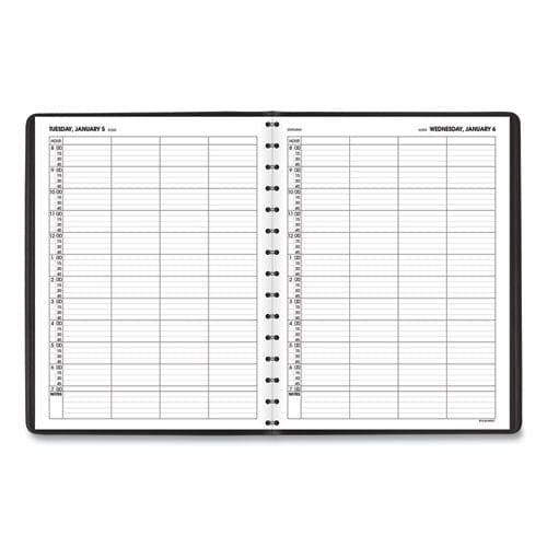 AT-A-GLANCE Four-person Group Daily Appointment Book 11 X 8 Black Cover 12-month (jan To Dec): 2023 - School Supplies - AT-A-GLANCE®