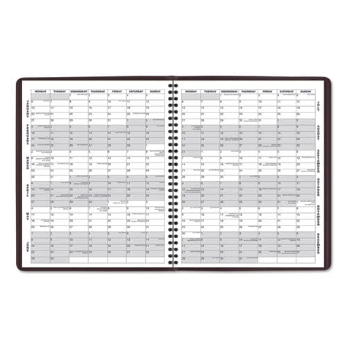 AT-A-GLANCE Monthly Planner 11 X 9 Winestone Cover 15-month (jan To Mar): 2023 To 2024 - School Supplies - AT-A-GLANCE®
