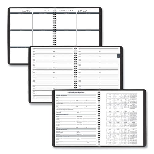 AT-A-GLANCE Monthly Planner In Business Week Format 10 X 8 Black Cover 12-month (jan To Dec): 2023 - School Supplies - AT-A-GLANCE®