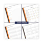 AT-A-GLANCE One-day-per-page Planning Notebook 9 X 6 Dark Brown/orange Cover 12-month (jan To Dec): 2023 - School Supplies - AT-A-GLANCE®