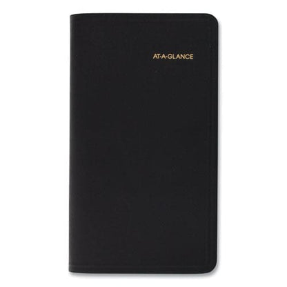AT-A-GLANCE Pocket-size Monthly Planner 6 X 3.5 Black Cover 13-month (jan To Jan): 2023 To 2024 - School Supplies - AT-A-GLANCE®
