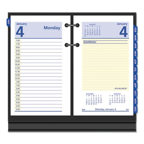 AT-A-GLANCE Quicknotes Desk Calendar Refill 3.5 X 6 White Sheets 2023 - Office - AT-A-GLANCE®
