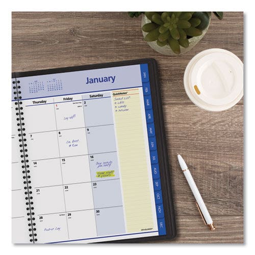 AT-A-GLANCE Quicknotes Monthly Planner 11 X 8.25 Black Cover 12-month (jan To Dec): 2023 - School Supplies - AT-A-GLANCE®