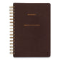 AT-A-GLANCE Signature Collection Distressed Brown Weekly Monthly Planner 8.5 X 5.5 Brown Cover 13-month (jan To Jan): 2023 To 2024 - School