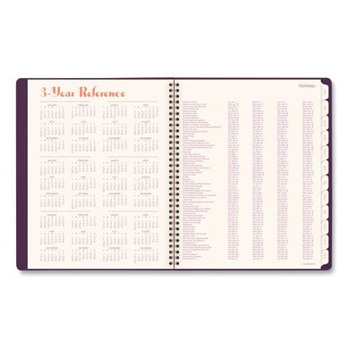 AT-A-GLANCE Sundance Weekly/monthly Planner Sundance Artwork/format 11 X 8.5 Purple Cover 12-month (jan To Dec): 2023 - School Supplies -