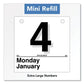 AT-A-GLANCE Today Is Daily Wall Calendar Refill 6 X 6 White Sheets 12-month (jan To Dec): 2023 - School Supplies - AT-A-GLANCE®