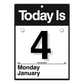 AT-A-GLANCE Today Is Wall Calendar 6.63 X 9.13 White Sheets 12-month (jan To Dec): 2023 - School Supplies - AT-A-GLANCE®