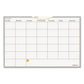 AT-A-GLANCE Wallmates Self-adhesive Dry Erase Monthly Planning Surfaces 18 X 12 White/gray/orange Sheets Undated - School Supplies -