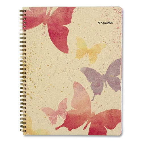 AT-A-GLANCE Watercolors Weekly/monthly Planner Watercolors Artwork 11 X 8.5 Multicolor Cover 13-month (jan To Jan): 2023 To 2024 - School