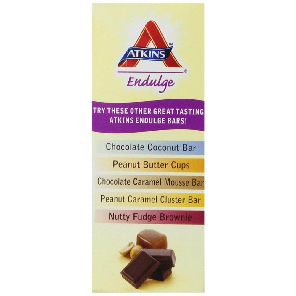 ATKINS Atkins Endulge Caramel Nut Chew Treat Bar 5 Bars (1.2 Oz Each), 6 Oz