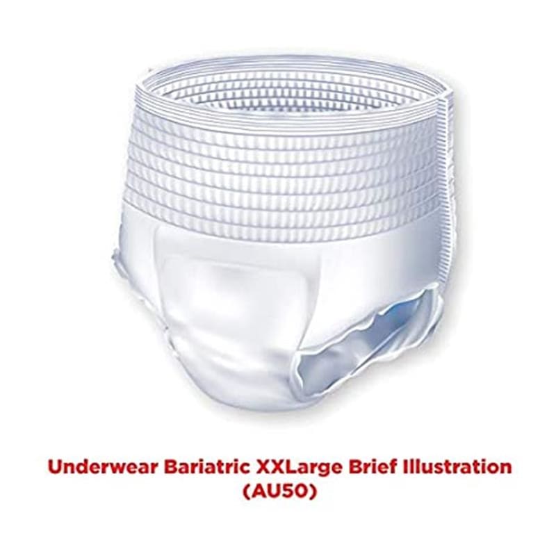 Attends Attends Bariatric Underwear Xxl 68-80 Case of 48 - Incontinence >> Protective Underwear - Attends