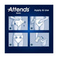 Attends Brief Dermadry Advance Large Case of 72 - Incontinence >> Briefs and Diapers - Attends