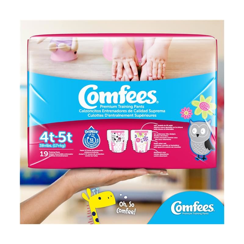 Attends Comfees Girl Training Pants 4T-5T CASE - Incontinence >> Pants - Attends