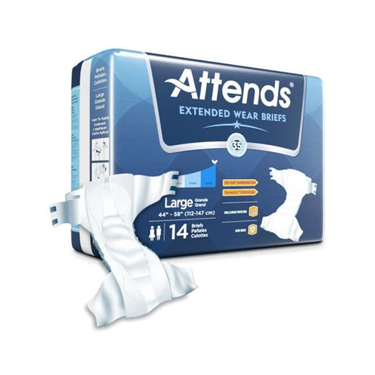 Attends Attends Extended Wear Brief Large Case of 56 - Item Detail - Attends
