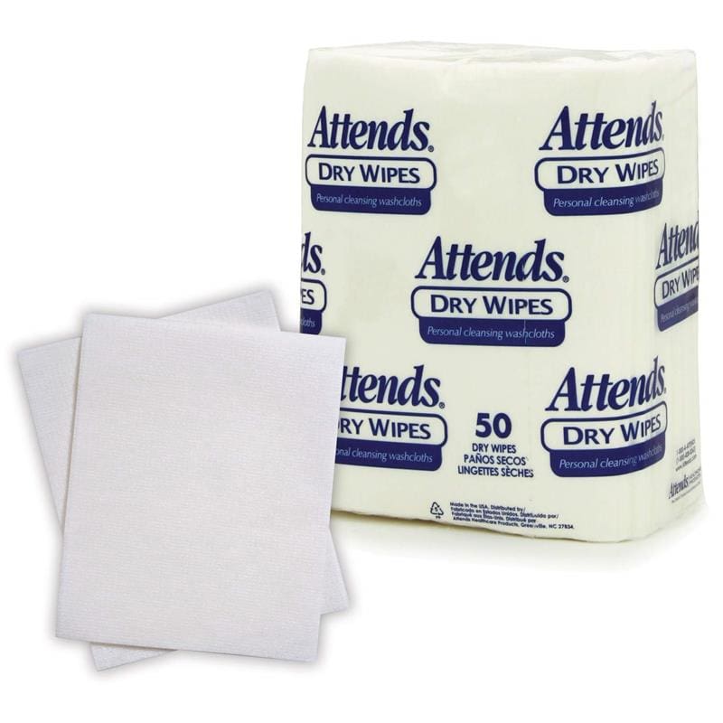Attends Quickable Wipe Dry 10 X 13 Case of 20 - Incontinence >> Wipes - Attends