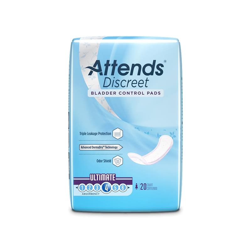 Attends Attends Ultra Plus Moderate Pad 18-1/2 Case of 10 - Incontinence >> Liners and Pads - Attends