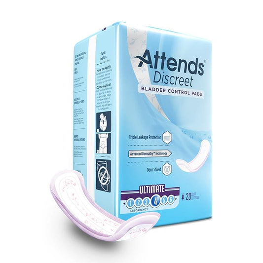 Attends Attends Ultra Plus Moderate Pad 18-1/2 Case of 10 - Incontinence >> Liners and Pads - Attends