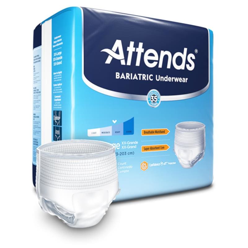 Attends Attends Underwear Bariatric Xxxl 74-92 Case of 4 - Item Detail - Attends