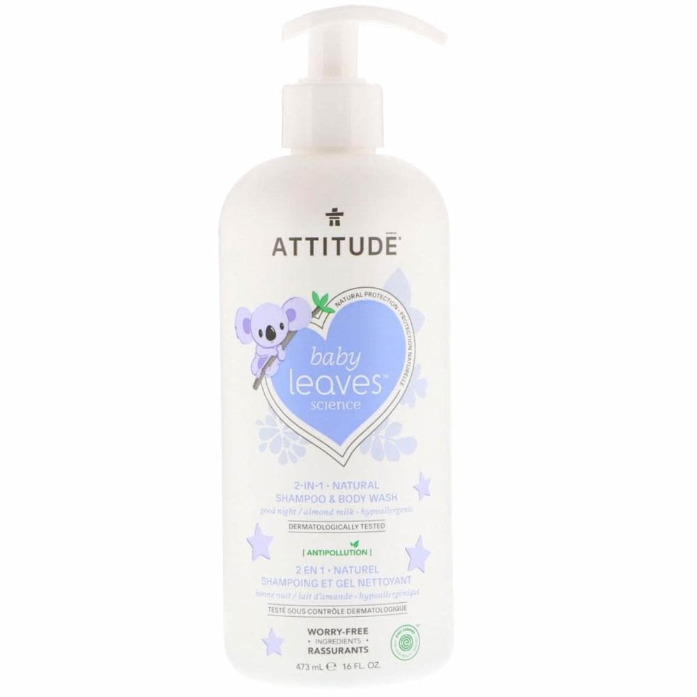 Attitude Attitude 2-IN-1 Shampoo Baby Night, 16 fl. oz.